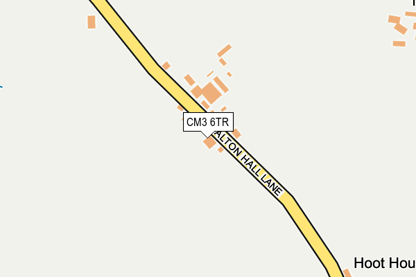 CM3 6TR map - OS OpenMap – Local (Ordnance Survey)