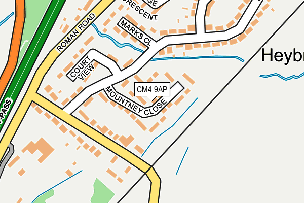 Map of APEX SPRAY LTD at local scale