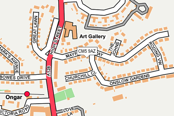 Map of JAY SAUNDERS PHOTOGRAPHY LTD at local scale