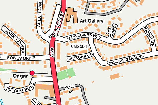 Map of CLERKENWELL RUG STUDIO LIMITED at local scale