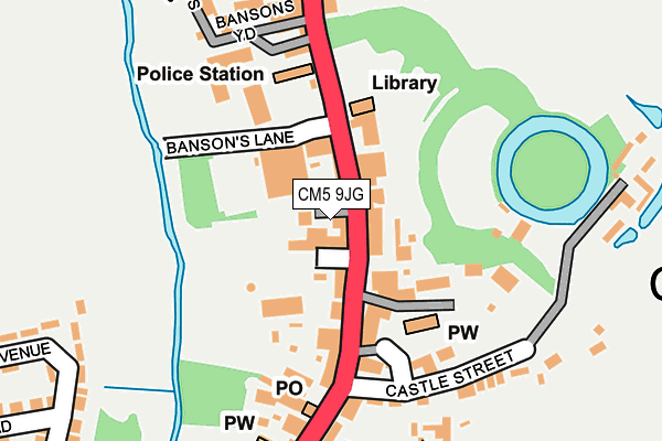 Map of WAKE AND BAKERY LTD at local scale