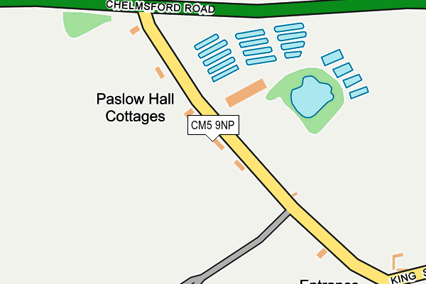 CM5 9NP map - OS OpenMap – Local (Ordnance Survey)