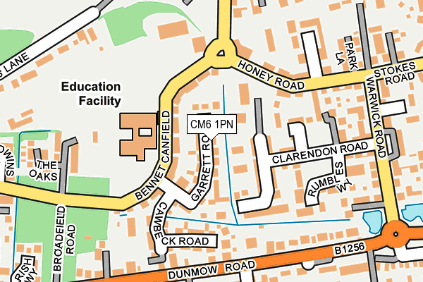 Map of ELM INSTALLATIONS LTD at local scale