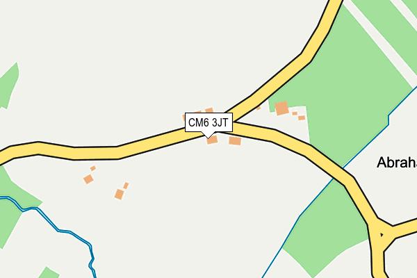 CM6 3JT map - OS OpenMap – Local (Ordnance Survey)