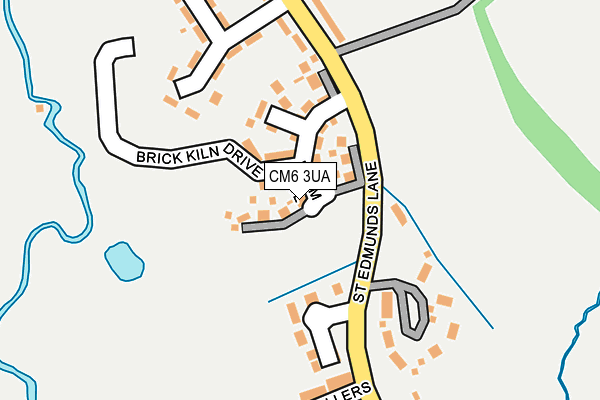 CM6 3UA map - OS OpenMap – Local (Ordnance Survey)