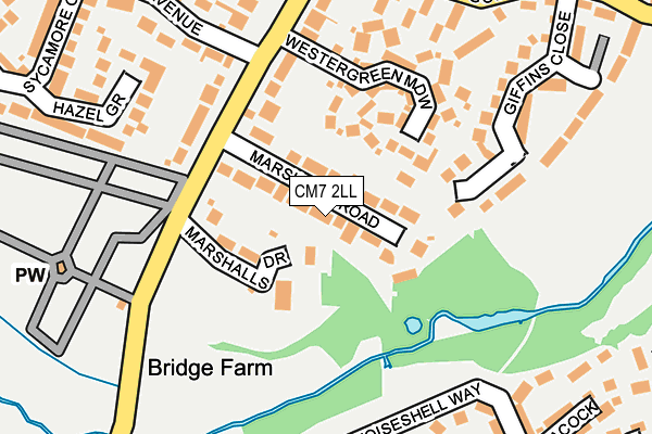 Map of GOODIN'S ENTERPRISES LTD at local scale