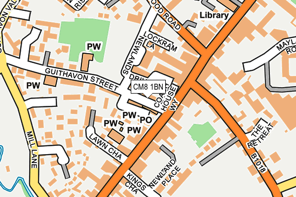 Map of FISHERS STAINLESS FABRICATIONS LTD. at local scale