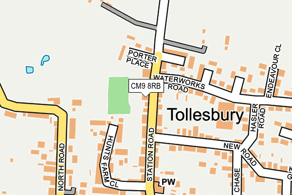 Map of FOODE LTD at local scale
