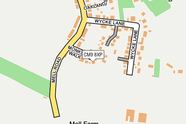 Map of FLOI LTD at local scale