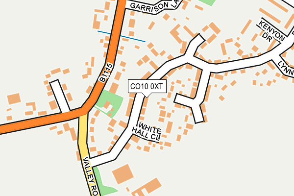 Map of CLF PROJECT MANAGEMENT LIMITED at local scale