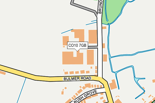 Map of CAMPS ROAD MANAGEMENT COMPANY LIMITED at local scale