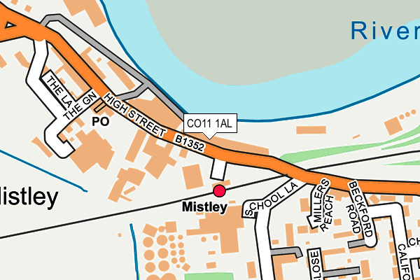 Map of QUAYSIDE IP LIMITED at local scale