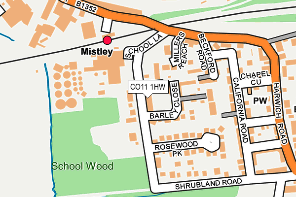 Map of WHITE ROOF MANAGEMENT LIMITED at local scale