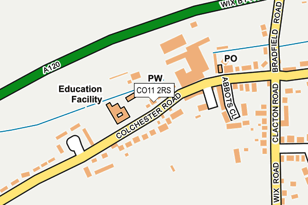 Map of CASTLEWOOD DEVELOPMENTS LIMITED at local scale