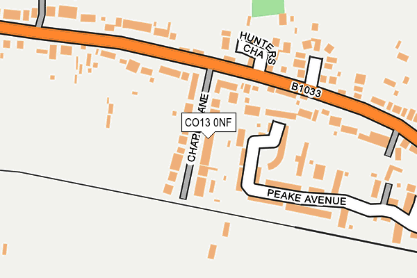 Map of VELLA. ACTIVEWEAR LTD at local scale