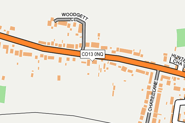 Map of WRENIC LIMITED at local scale