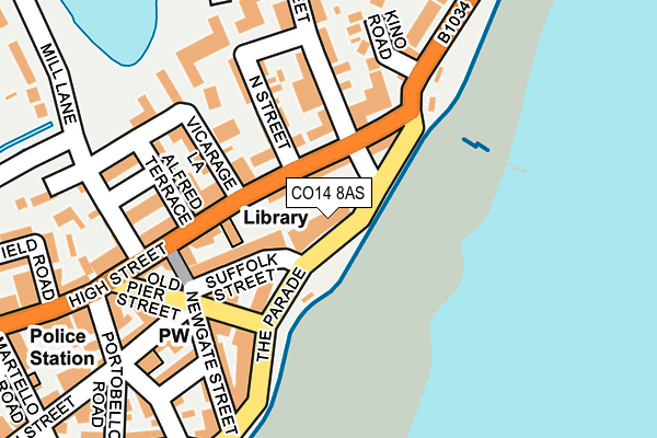 Map of WALTON LEISURE LLP at local scale