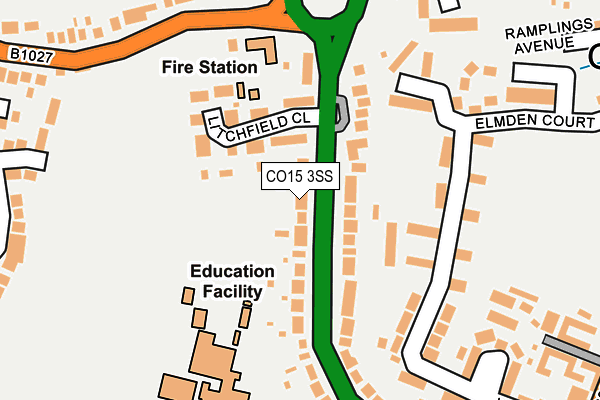 Map of SEEREES LTD at local scale