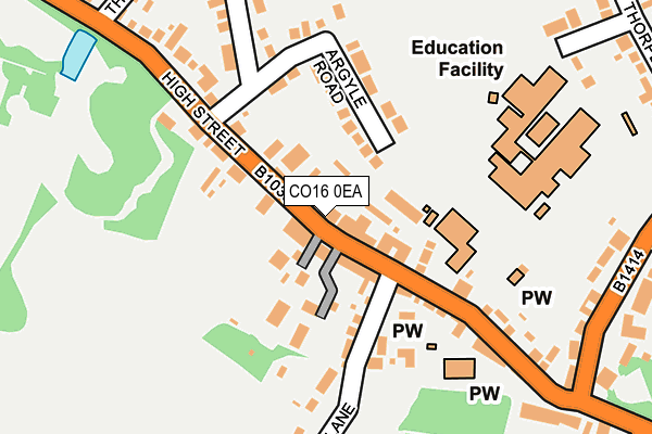 Map of FIT EXPRESS LIMITED at local scale