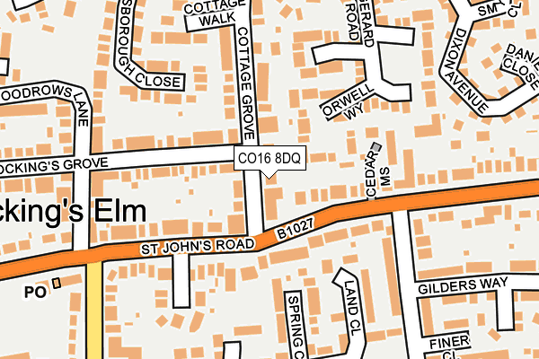 Map of KITEWORLD LIMITED at local scale