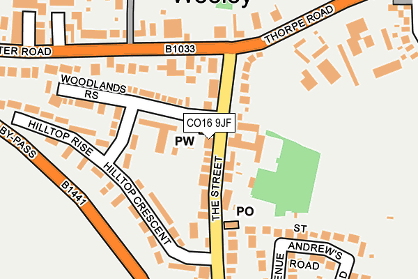 Map of MVS CONSULTANCY LTD at local scale