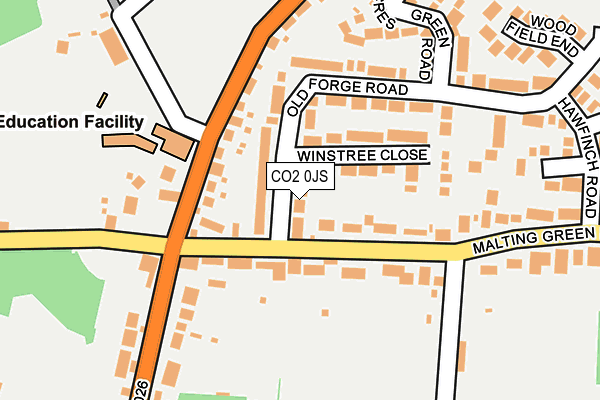 Map of GRB FIBRE SOLUTIONS LIMITED at local scale