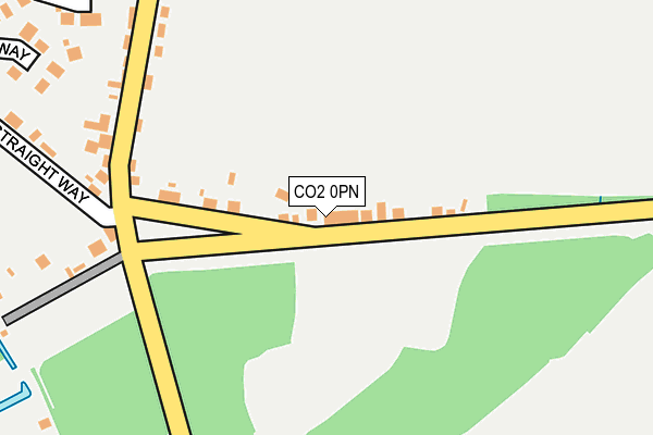 CO2 0PN map - OS OpenMap – Local (Ordnance Survey)