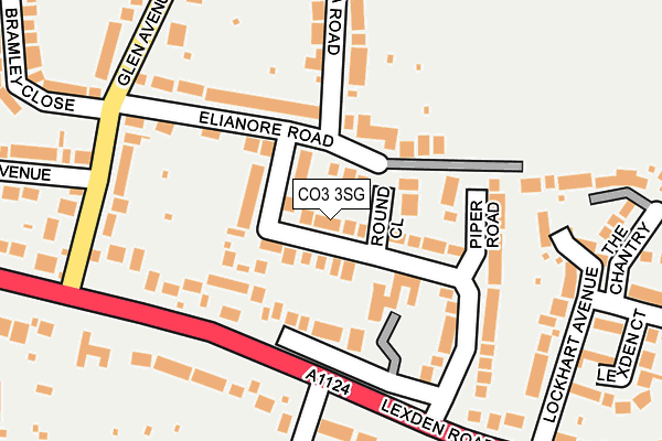 CO3 3SG map - OS OpenMap – Local (Ordnance Survey)