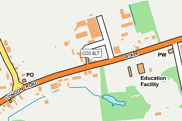 Map of NO TWENTY FOUR LTD at local scale