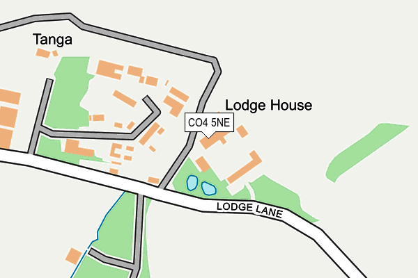 Map of TEBEGE LTD at local scale