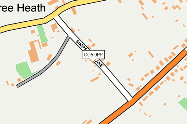 Map of MYNOTT COURT PROPERTIES LIMITED at local scale