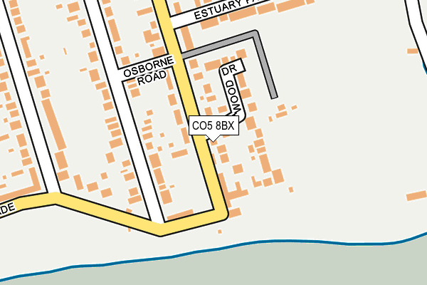 Map of ELSON ESTATES LTD at local scale