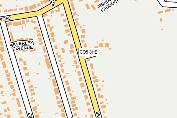 Map of EZE WASTE LTD at local scale