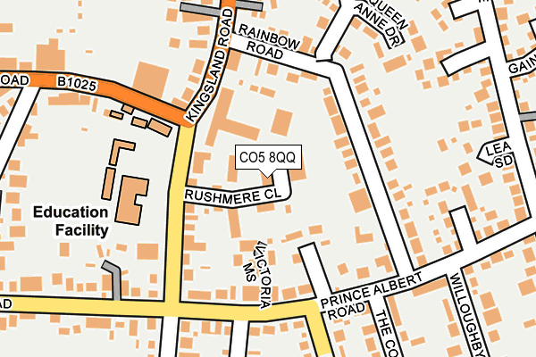 Map of RATHGAR PROPERTY COMPANY LIMITED at local scale
