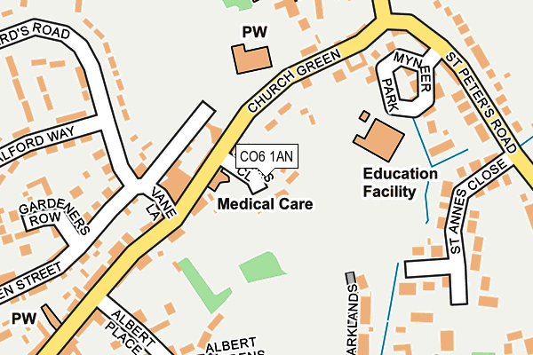 Map of PLUMRIDGE CONSULTING LIMITED at local scale