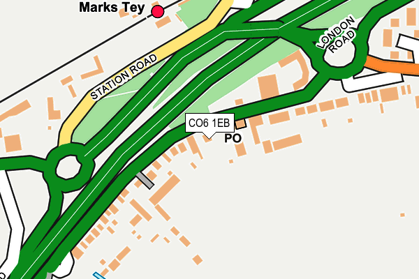 Map of EDE & WILKINSON LIMITED at local scale