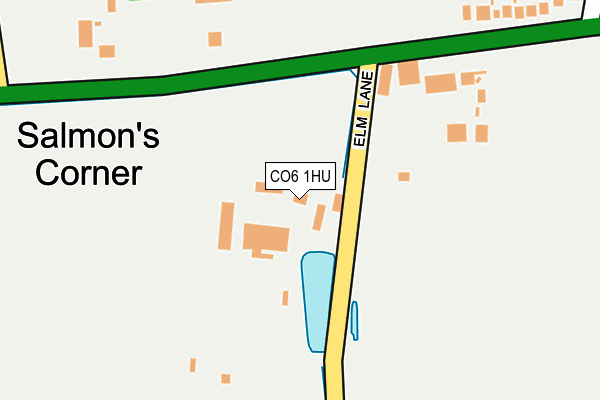 Map of MASON TRUCKING CO LTD at local scale