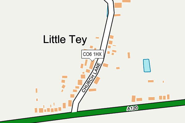 Map of DIGBY STONE LIMITED at local scale