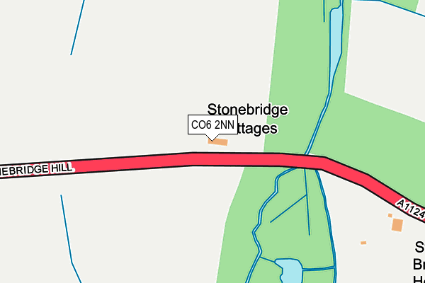 CO6 2NN map - OS OpenMap – Local (Ordnance Survey)