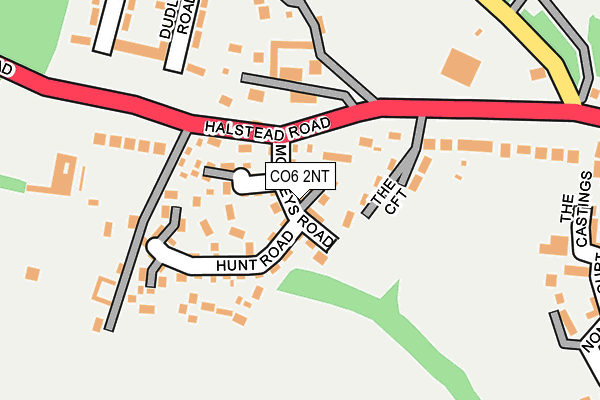 CO6 2NT map - OS OpenMap – Local (Ordnance Survey)