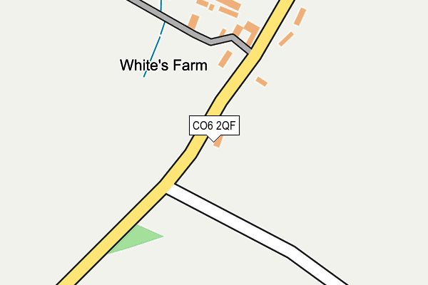 CO6 2QF map - OS OpenMap – Local (Ordnance Survey)