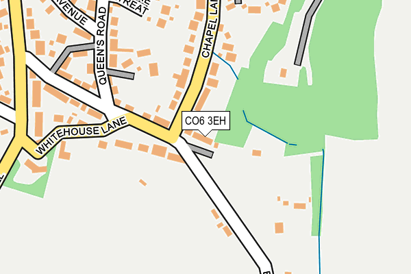 CO6 3EH map - OS OpenMap – Local (Ordnance Survey)