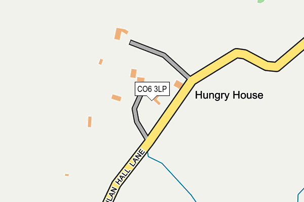 CO6 3LP map - OS OpenMap – Local (Ordnance Survey)