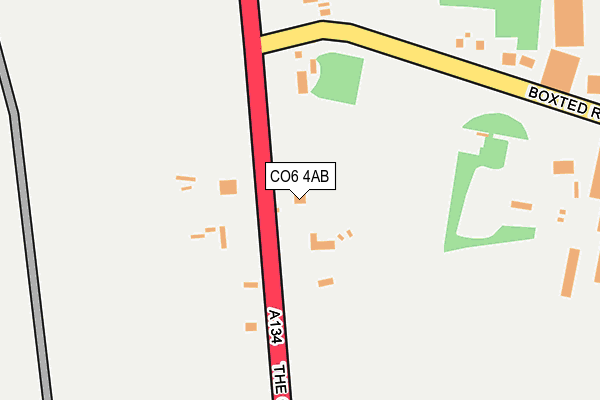 CO6 4AB map - OS OpenMap – Local (Ordnance Survey)