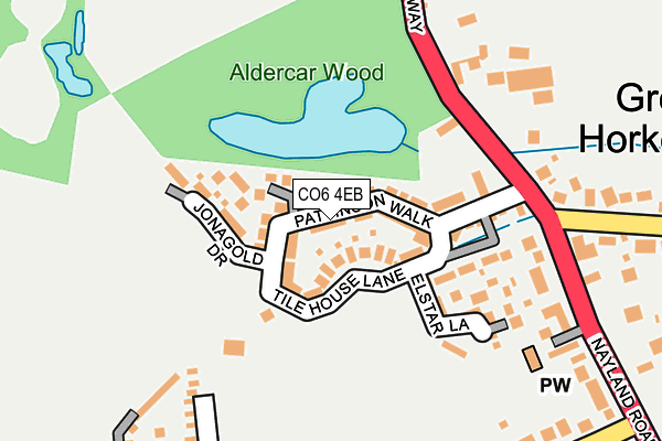 Map of RACING TABBY LTD at local scale
