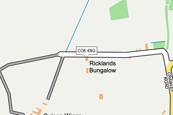 CO6 4NG map - OS OpenMap – Local (Ordnance Survey)