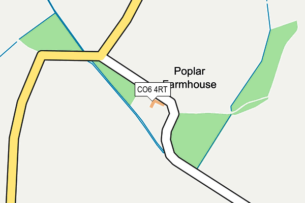 CO6 4RT map - OS OpenMap – Local (Ordnance Survey)