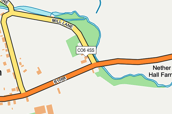 CO6 4SS map - OS OpenMap – Local (Ordnance Survey)