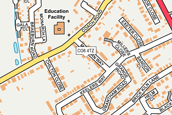 Map of SP STORE LTD at local scale