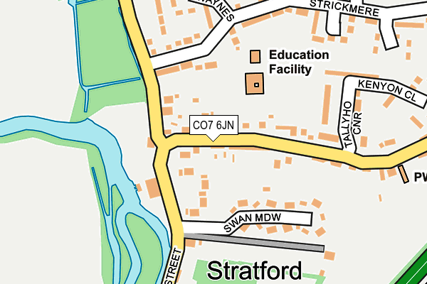 Map of RXCHANGE LTD at local scale